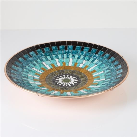 A John Crichton Mosaic Charger by John Crichton