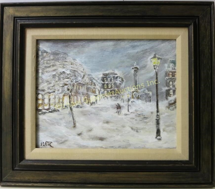 Elizabeth O'Rourke | ELISABETH O'ROURKE - OIL ON BOARD | MutualArt