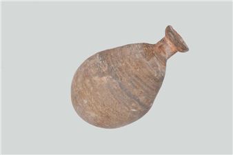 WESTERN ASIATIC GRAY POTTERY JAR - Moshe Dayan