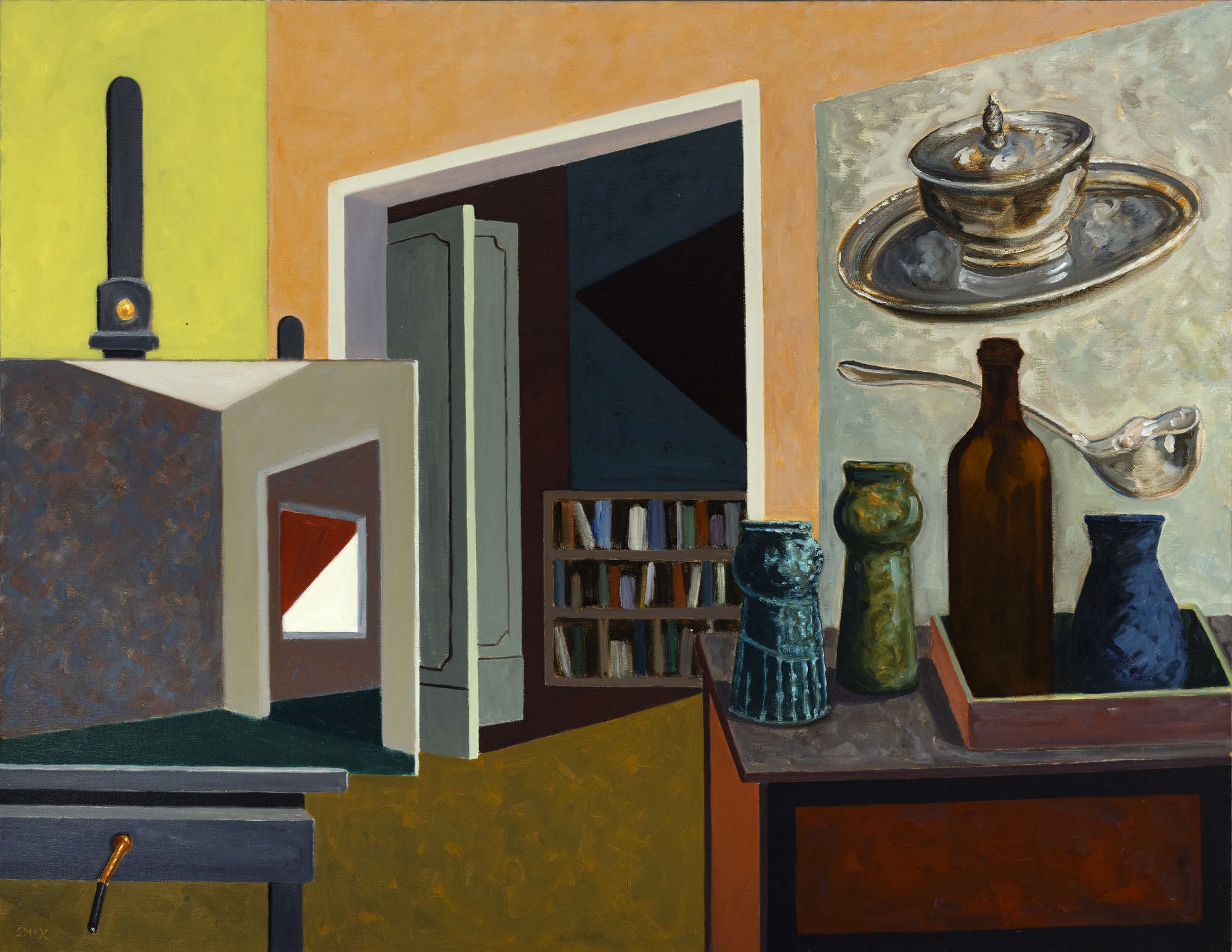 Artwork by Stephen McKenna, Oil on canvas, Made of Oil on canvas