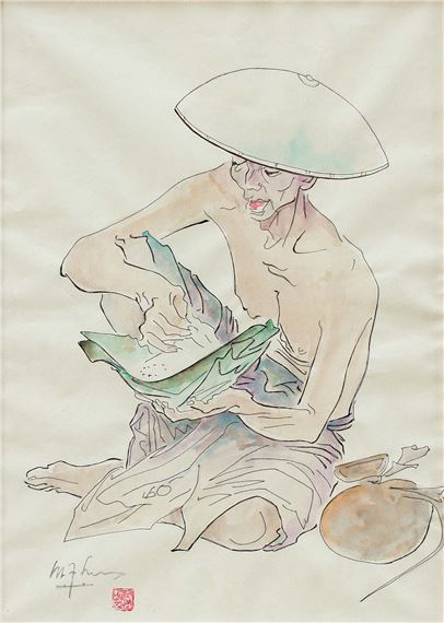 Break Time by Lee Man Fong