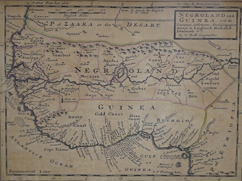 Herman Moll Hand Coloured Map Of Negroland And Guinea MutualArt Herman Moll Hand Coloured Map Of Negrola Y5HBE.Jpeg