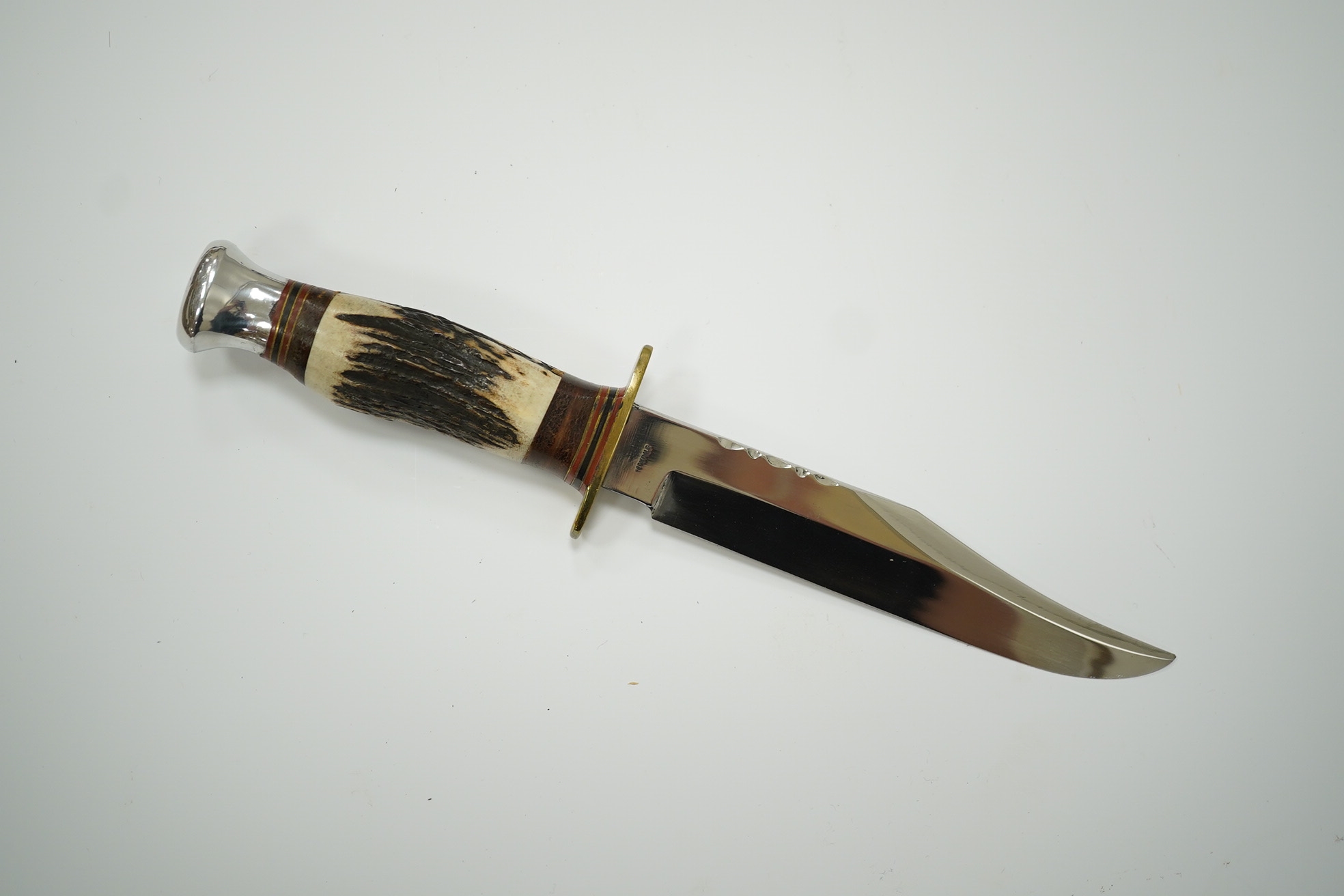 R Cooper | A small bowie knife by R. Cooper in its leather sheath ...