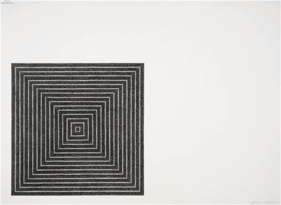 Untitled (Angriff) (Axsom 56)Lithograph by Frank Stella, 1971