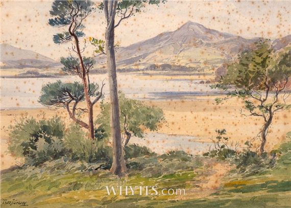 LAKE SCENE by Theodore James Gracey