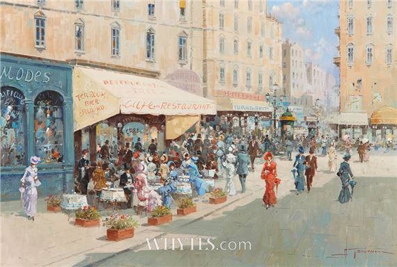 PARIS SCENE by Antonio Gravina