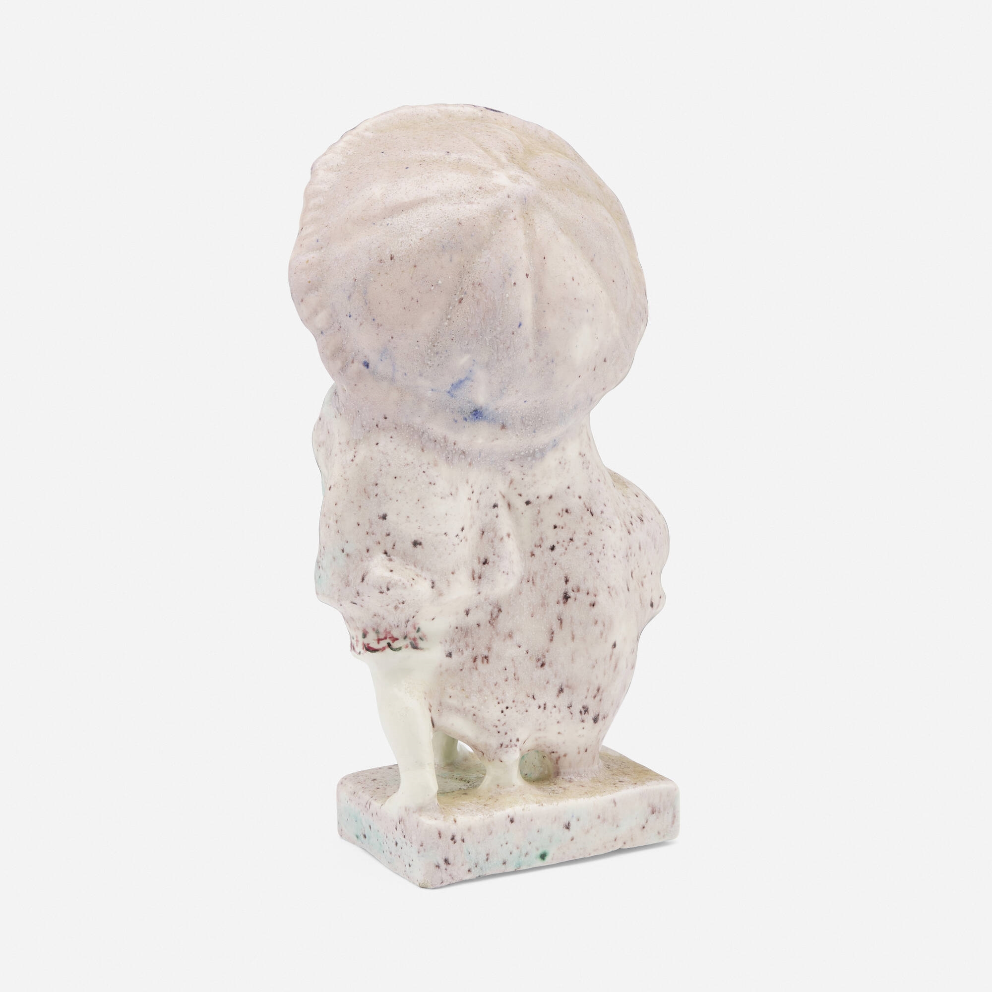 Artwork by Susi Singer, Untitled (Children with Rabbit), Made of glazed stoneware