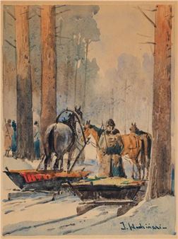 SANIE – NA POLOWANIU - Józef Wodziński