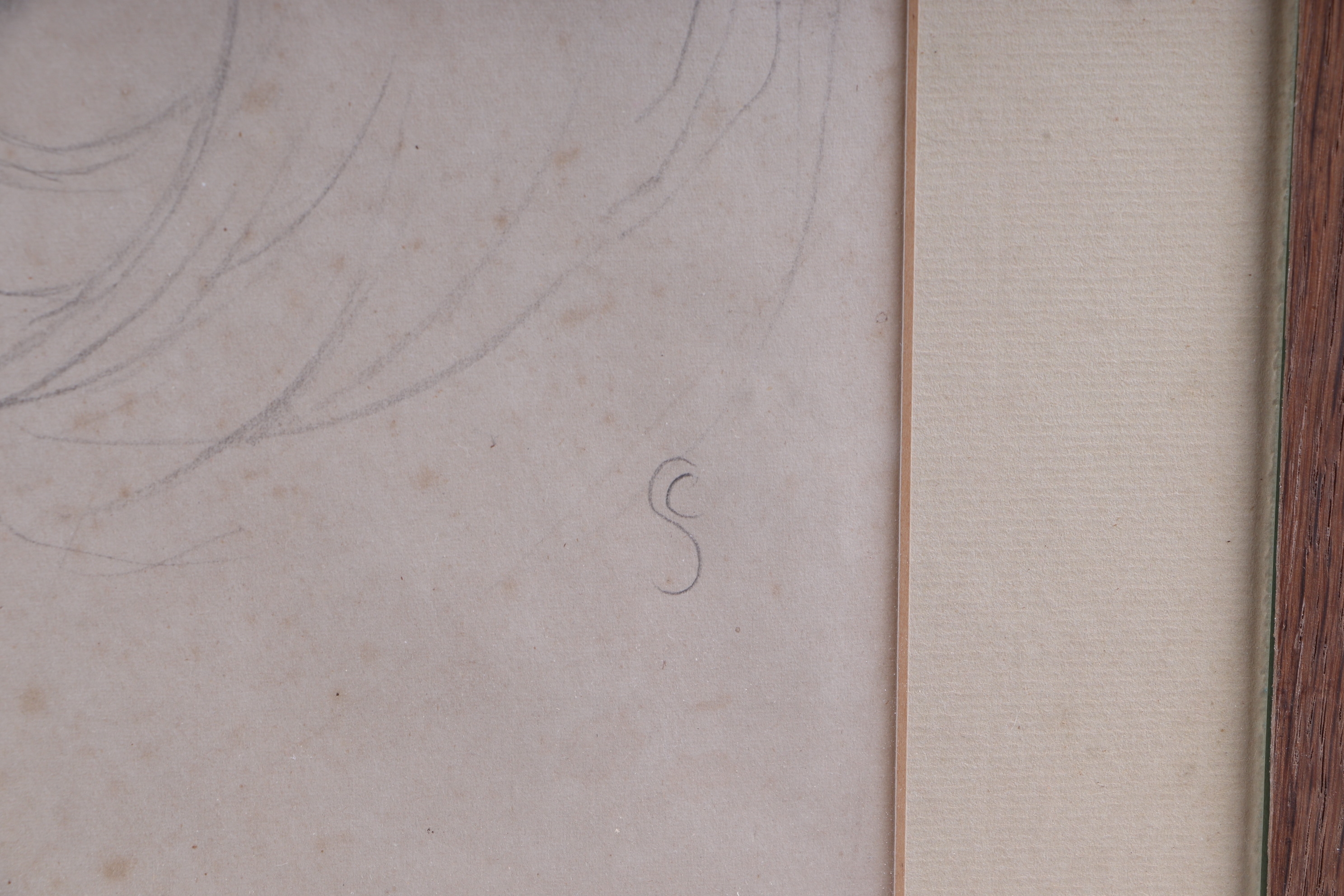 Artwork by Catherine Sinclair, Portrait of a Young Girl, Made of pencil sketch