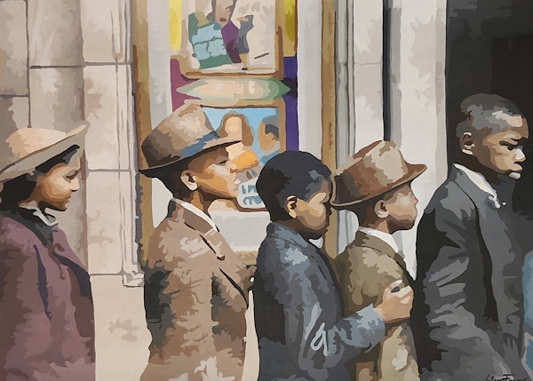 Artwork by Gözde Fener, Gözde FENER (1992, Made of Acrylic paint on paper