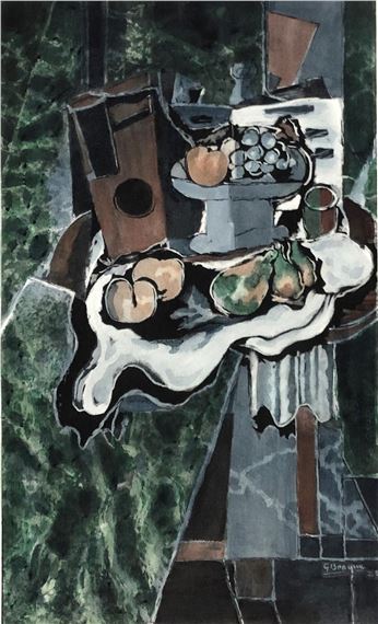 Georges Braque | Georges Braque (After) - Nature Morte 1925 (1926 ...