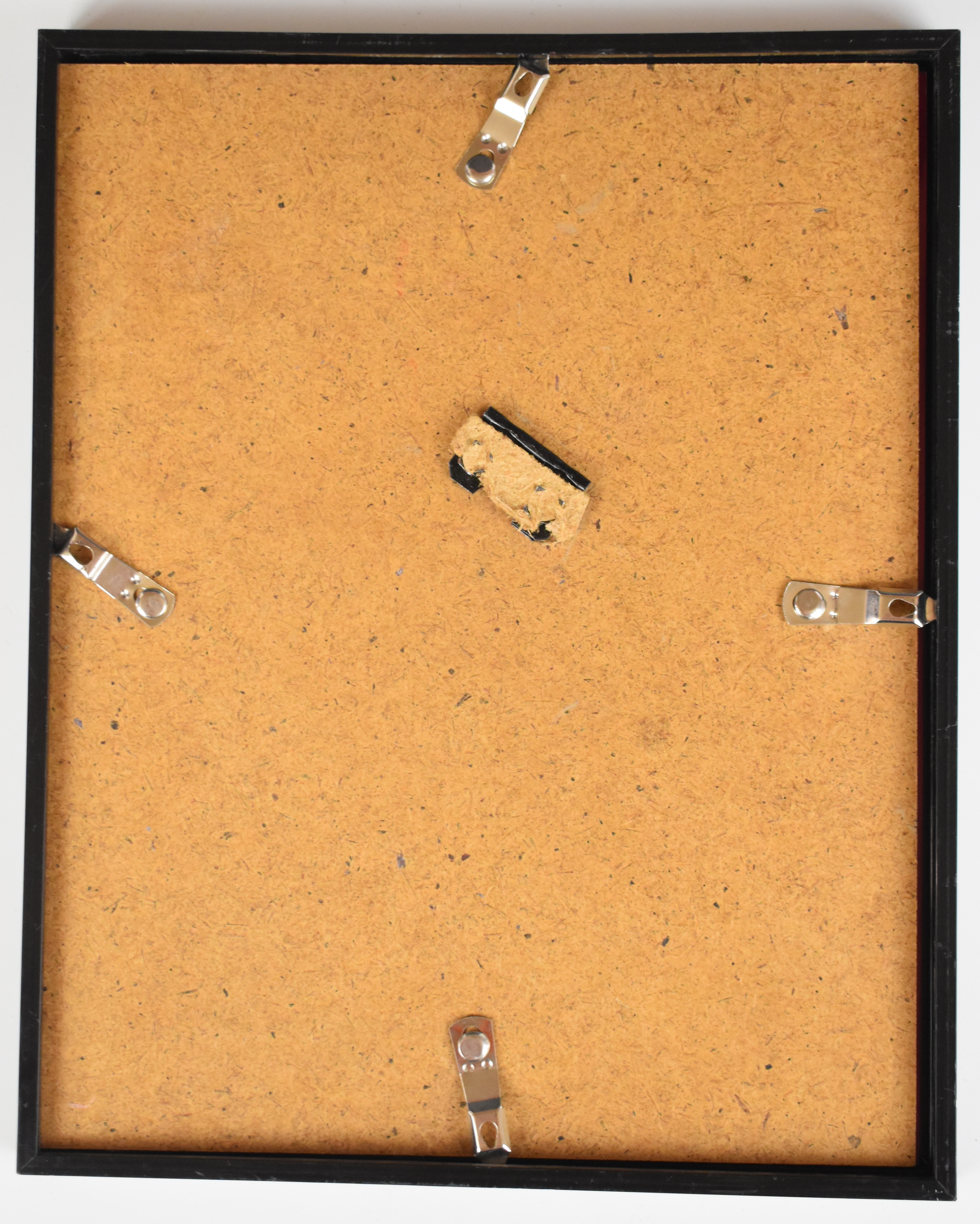 Artwork by My Dog Sighs, My Dog Sighs watercolour on cardboard, with 'Say Hello' label verso, 20 x 10cm [A Portsmouth based, Made of watercolour on cardboard