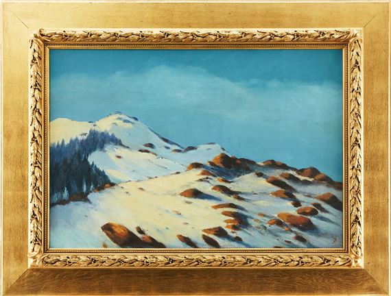 Axel Lind | Vinterlandskap | MutualArt