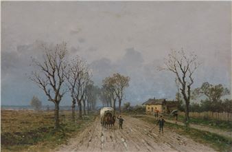 WIEJSKA DROGA - Aleksander Piotr Swieszewski