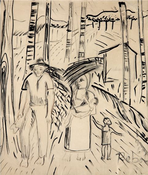 Sem Título by Francisco Rebolo Gonsales, 1963