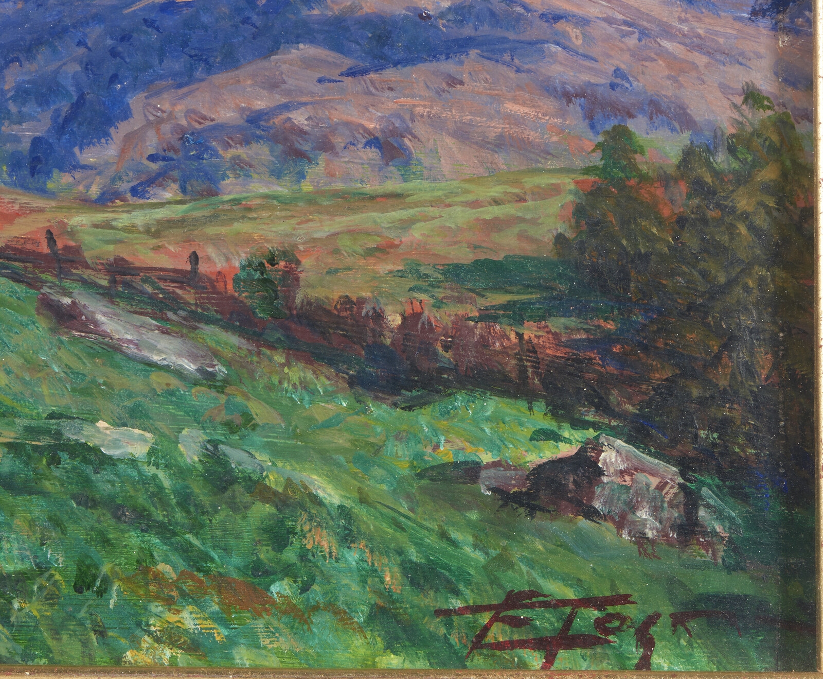 Edoardo Togni | Mountain landscape | MutualArt