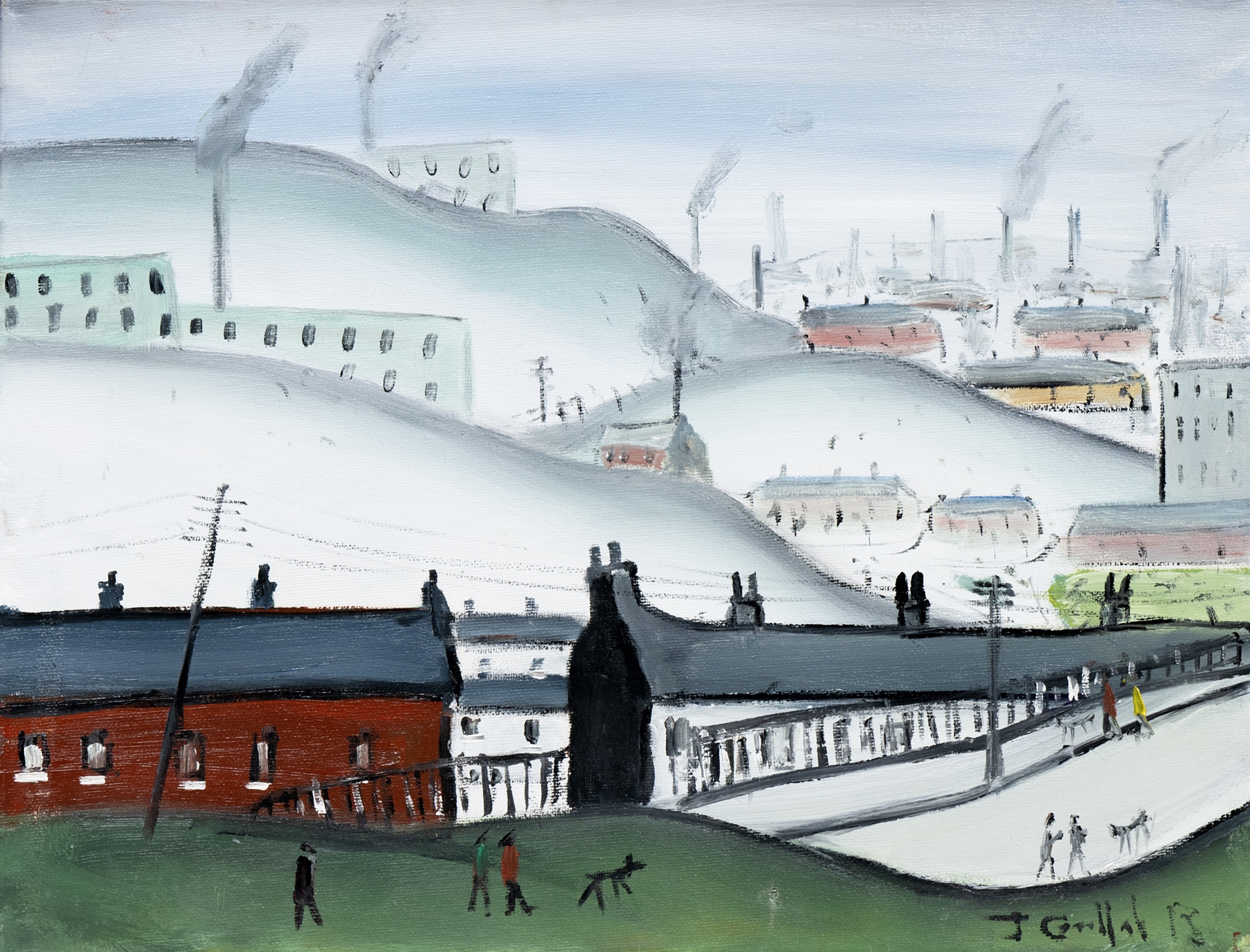 John Goodlet | WALKING HOME | MutualArt