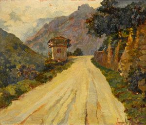 Strada di montagna by Angiola Meucci