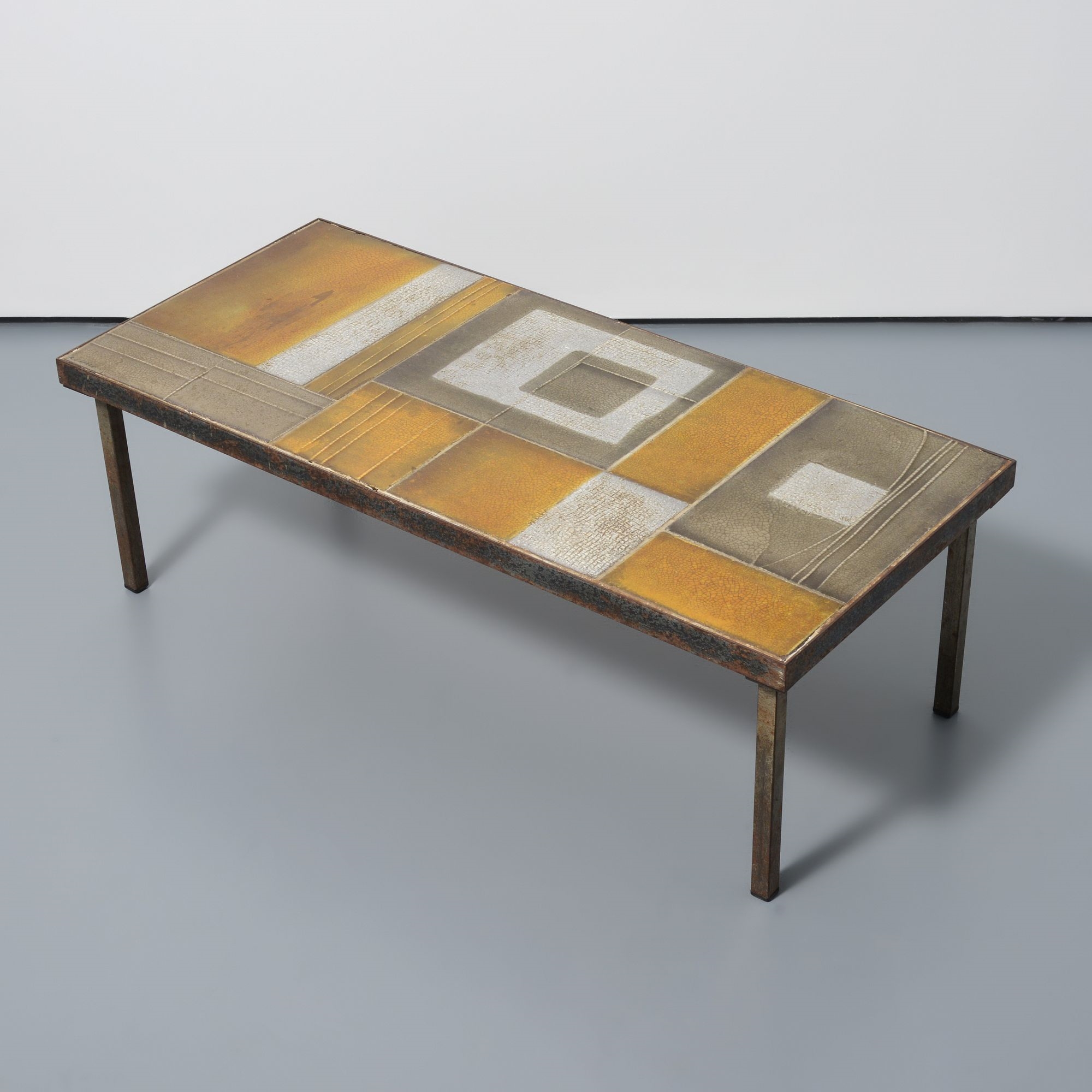 Roger Capron | Roger Capron Tile Top Table | MutualArt