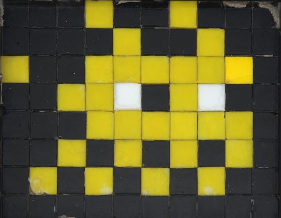 Space Invader | Invader Tile Mosaic & L'Invasion de Paris Books (2003 ...