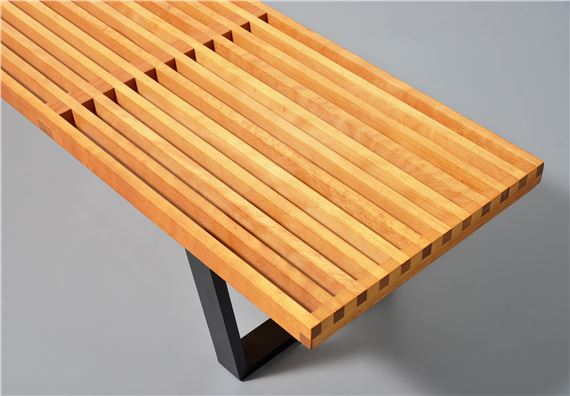 George Nelson | George Nelson & Associates Slatted Bench | MutualArt