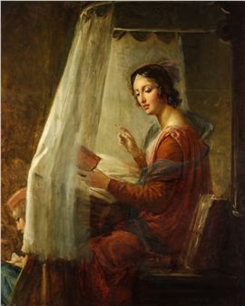 Scuola francese del XIX secolo Figura femminile - French School, 19th Century
