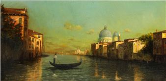 Gondola a Venezia - Georges-Noël Béraud‏