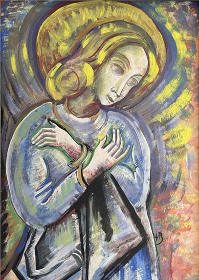 "Madonna" by Hans Breinlinger, 1910-1914