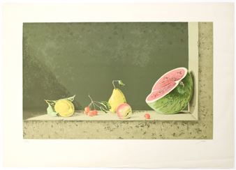 Still life with fruit - Joseph Mori