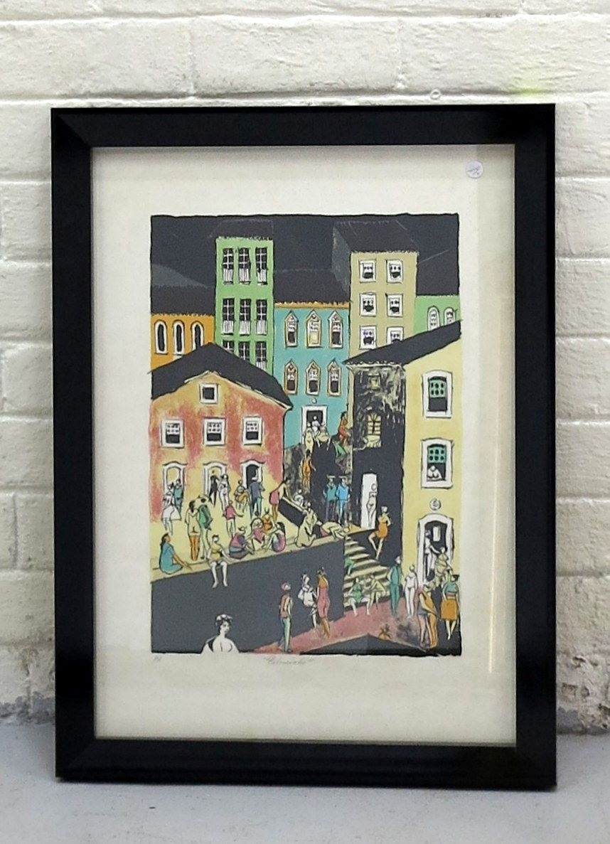Carybé | LITHOGRAPH - PELOURHINO | MutualArt