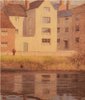 Two watercolours - David Priestley-smith