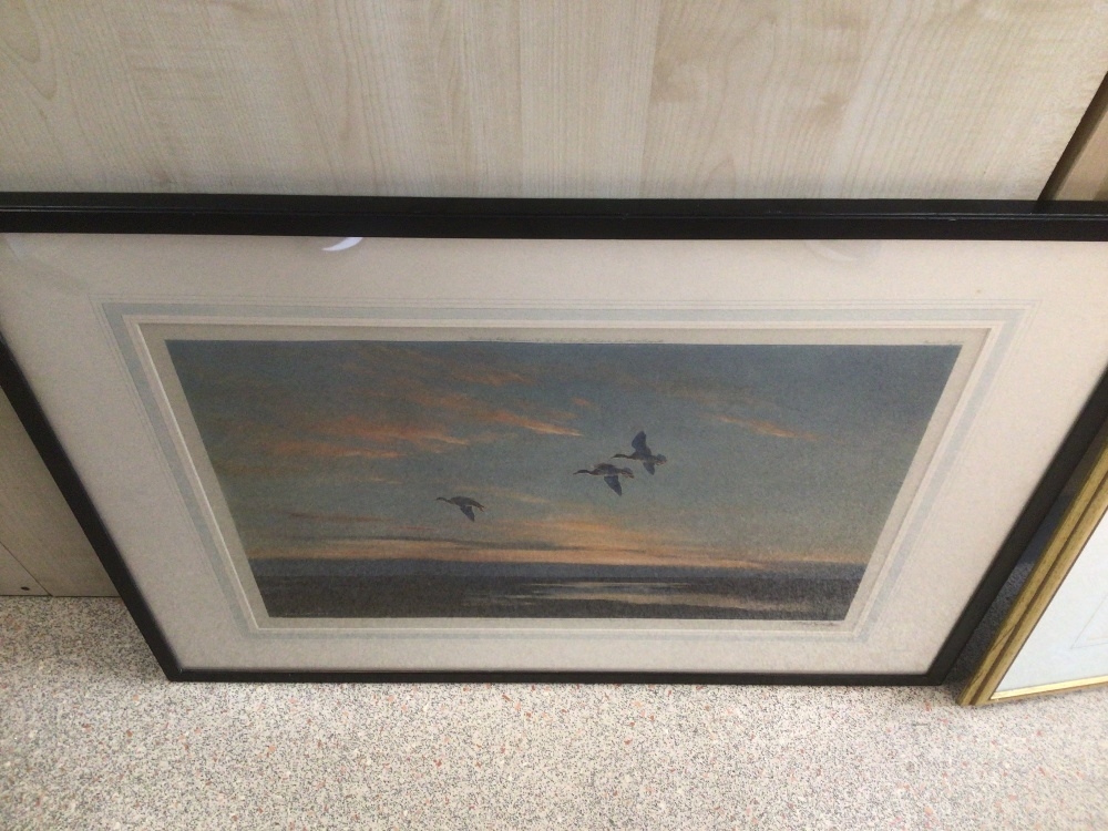 Peter Scott | A FRAMED AND GLAZED PRINT SIGNED PETER SCOTT (3 MALLARDS ...