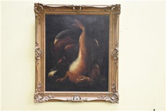 The Hare and Pheasant - John William Gould