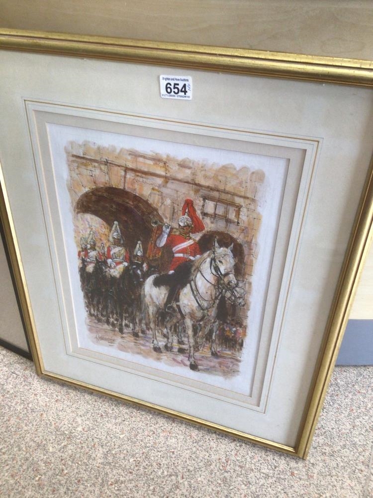 Peter Scott | A FRAMED AND GLAZED PRINT SIGNED PETER SCOTT (3 MALLARDS ...