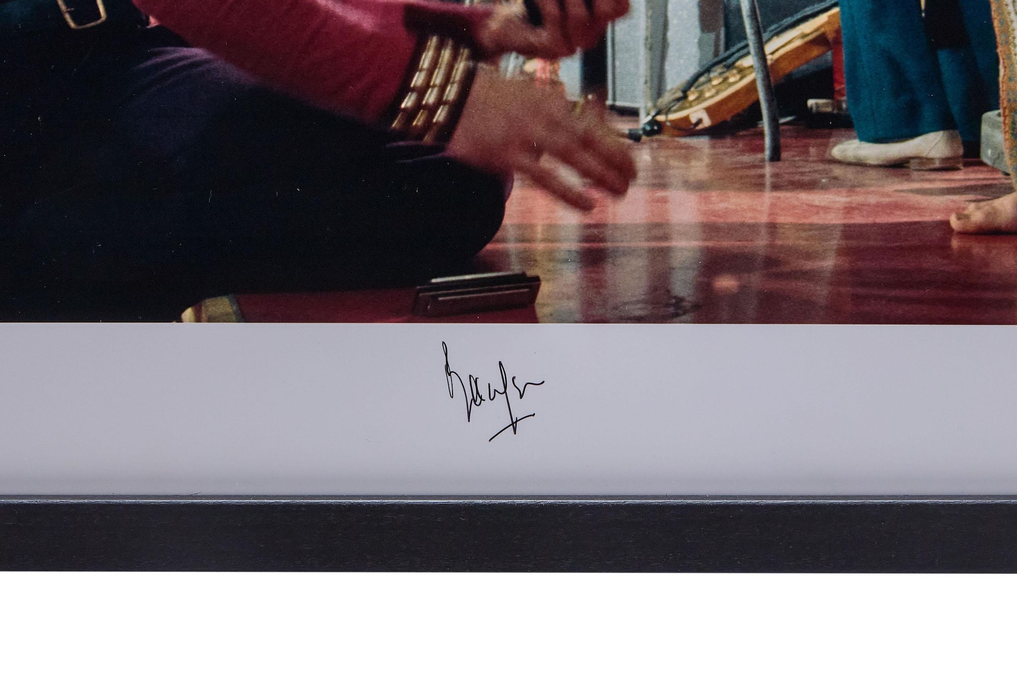 Artwork by Bill Wyman, Bill Wyman | Signed Limited-Edition Color Photograph of The Rolling Stones, Made of color photograph