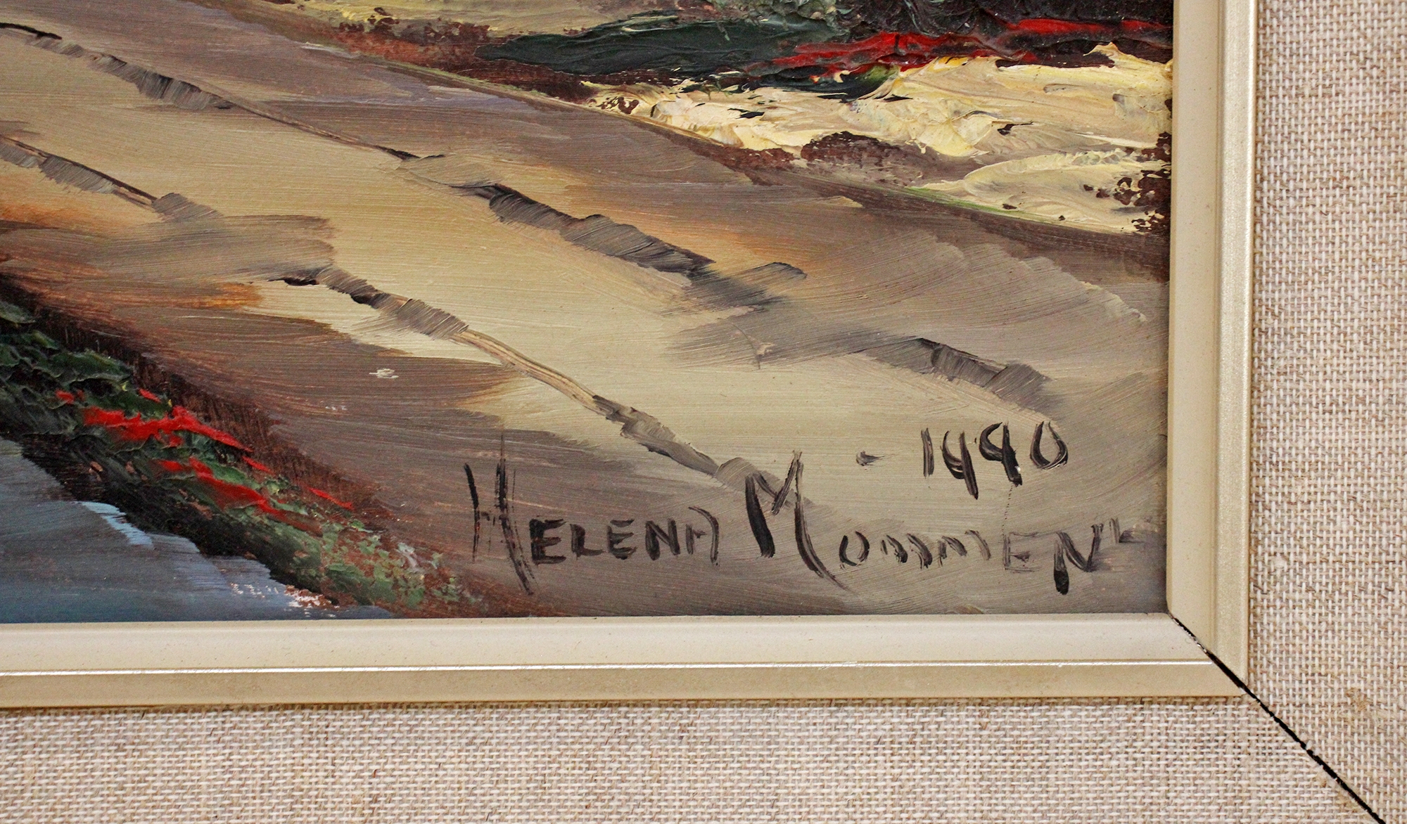 Helena Mommen | COTTAGE NEXT TO A POND | MutualArt