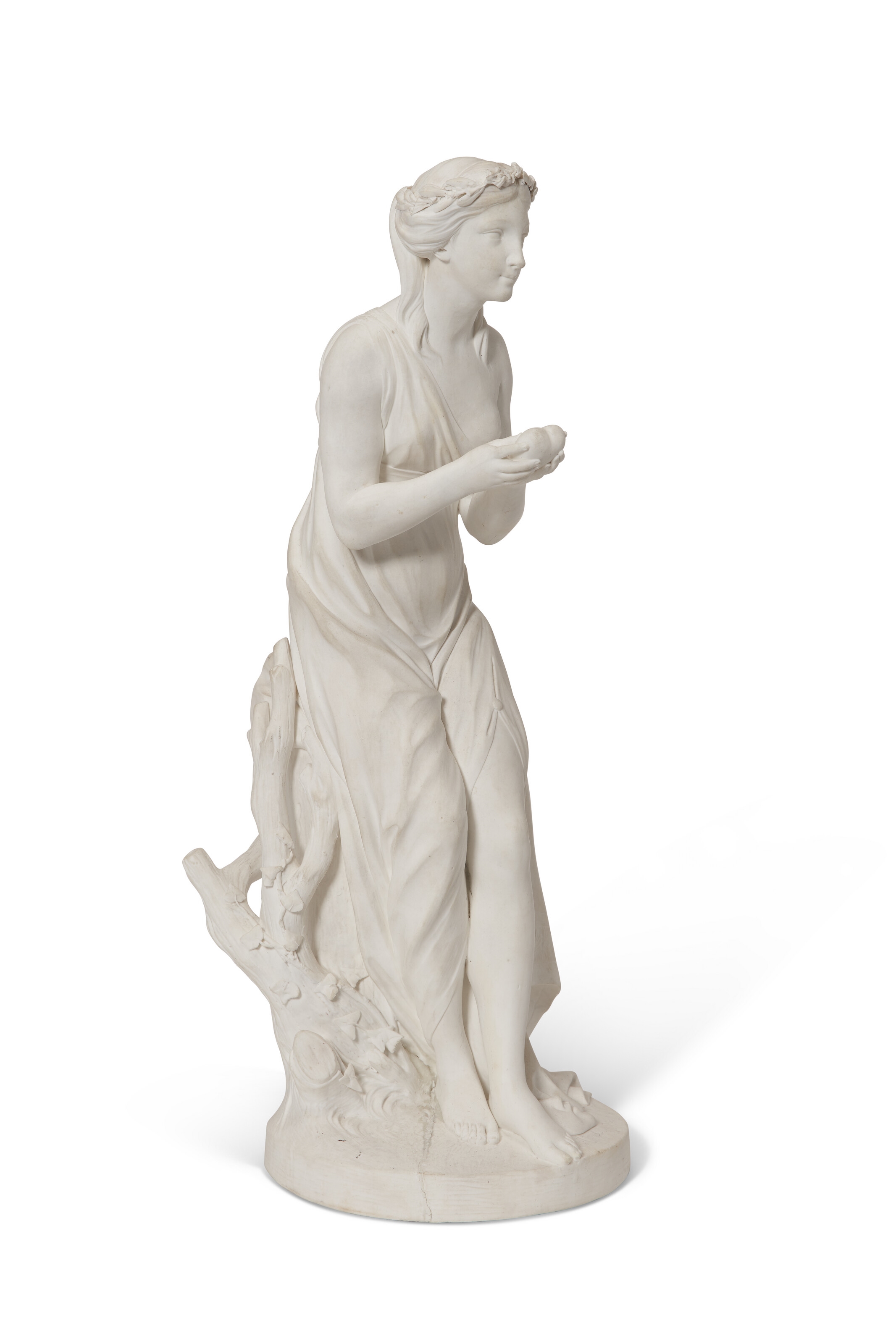 Étienne-Maurice Falconet | A SEVRES BISCUIT PORCELAIN FIGURE OF A ...