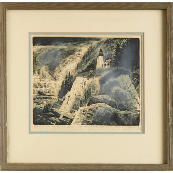 Carroll Thayer Berry, wood engraving by Caroll Thayer Berry