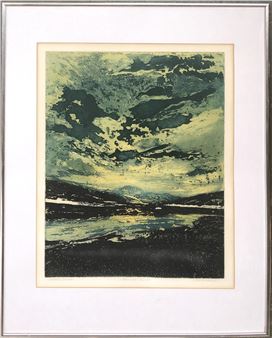 Storm at Sunset - Irene Sheinmann