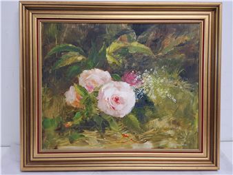 Floral Still Life - Lamb van Den Berg