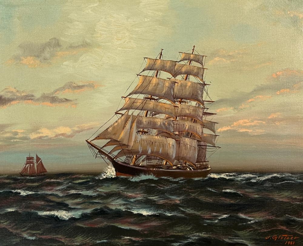 Joseph Glotzer | SCHOONER (1961) | MutualArt