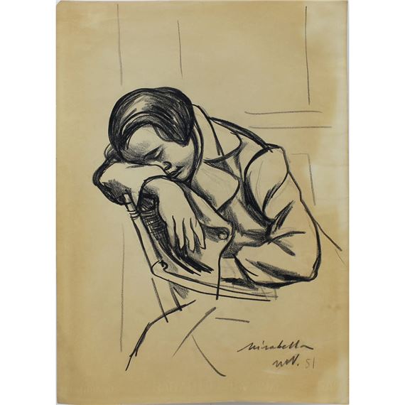 Donna che riposa by Saro Mirabella