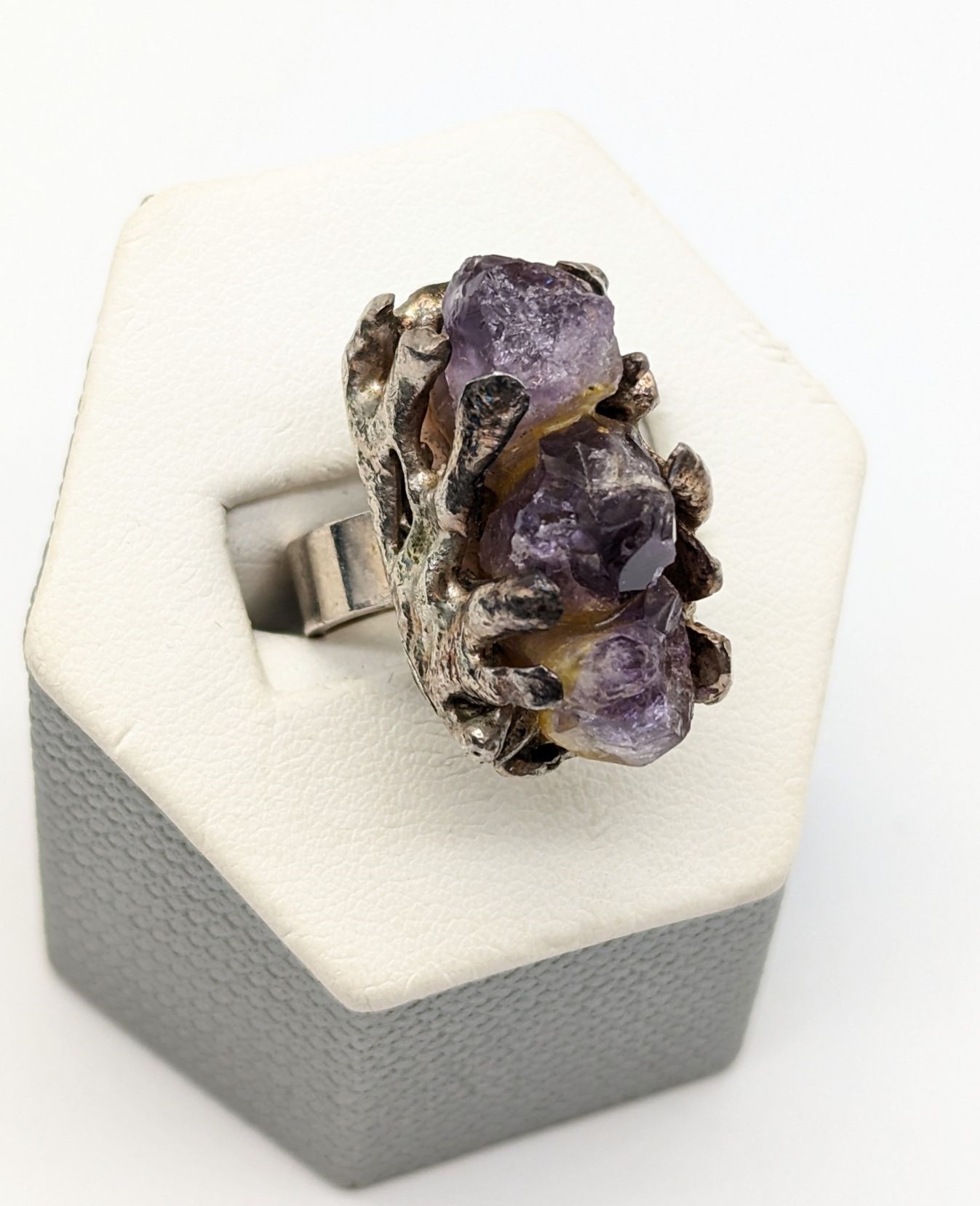 Designer | STERLING SILVER AMETHYST RING | MutualArt