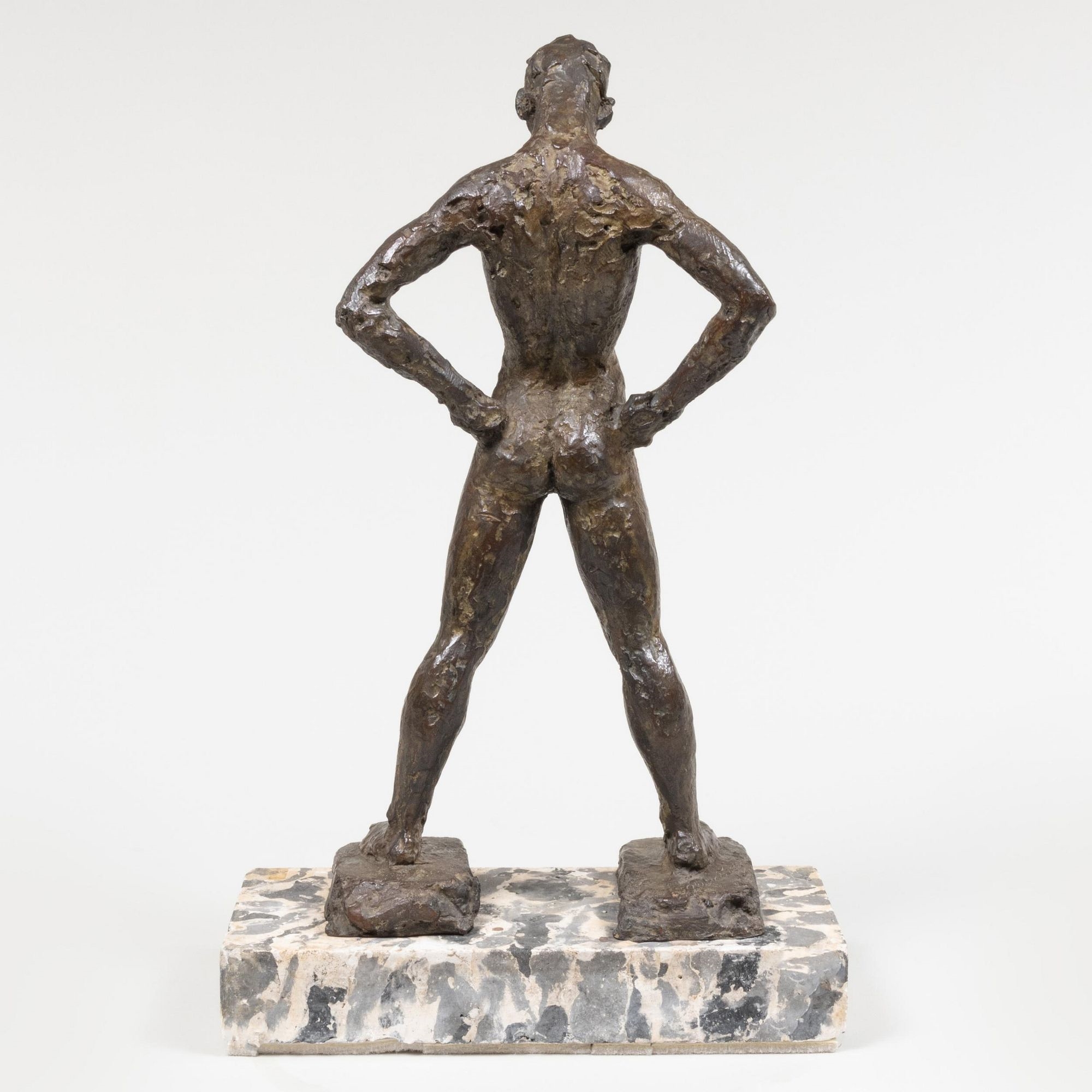 Olean Terrell | Bronze Model of a Male Figure | MutualArt