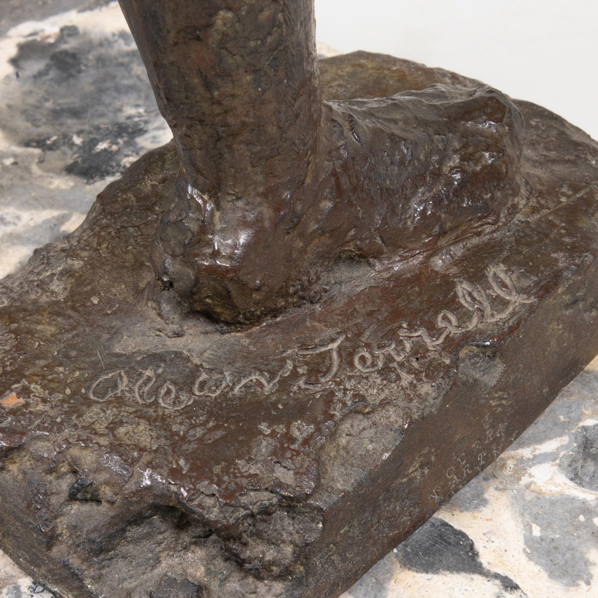 Olean Terrell | Bronze Model of a Male Figure | MutualArt