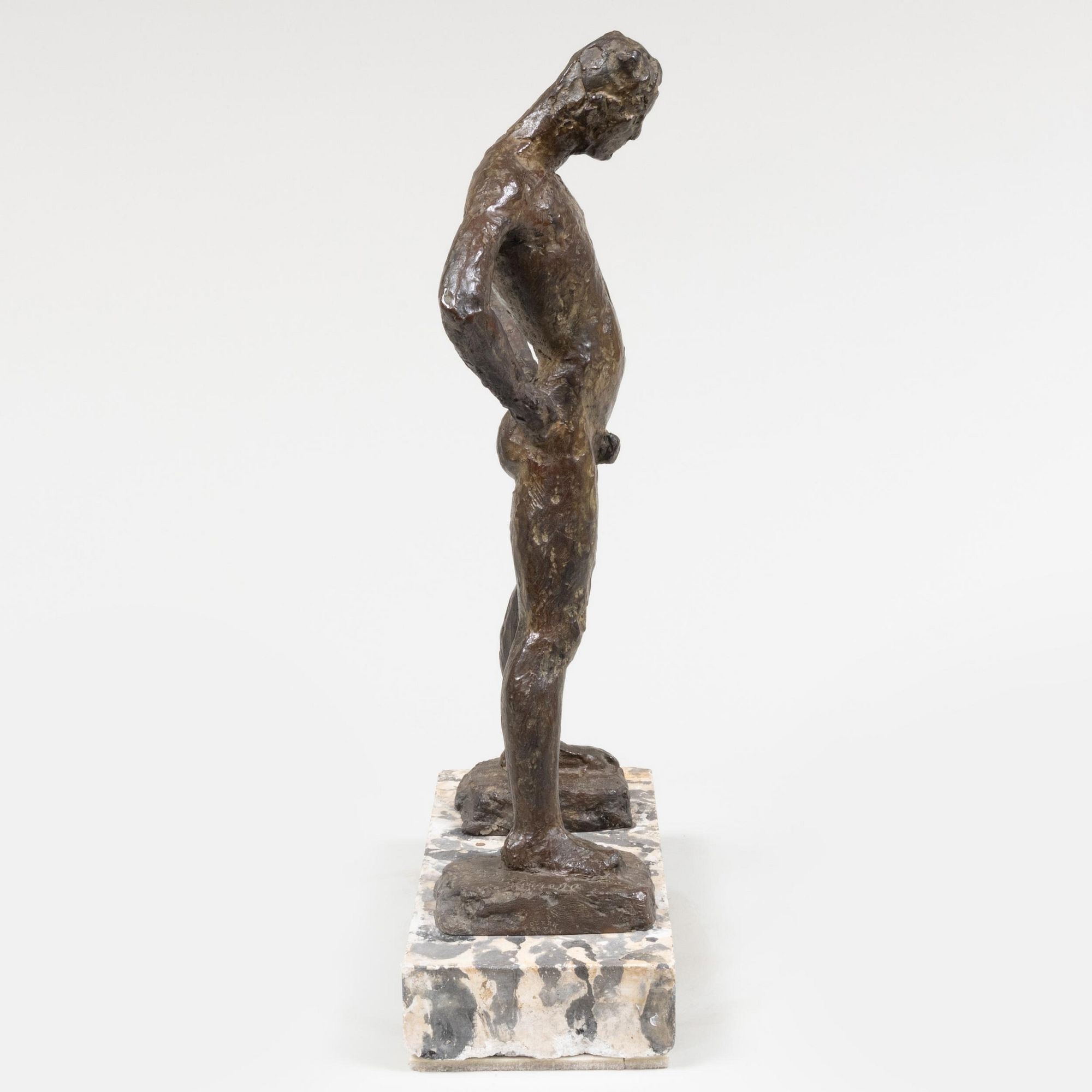 Olean Terrell | Bronze Model of a Male Figure | MutualArt