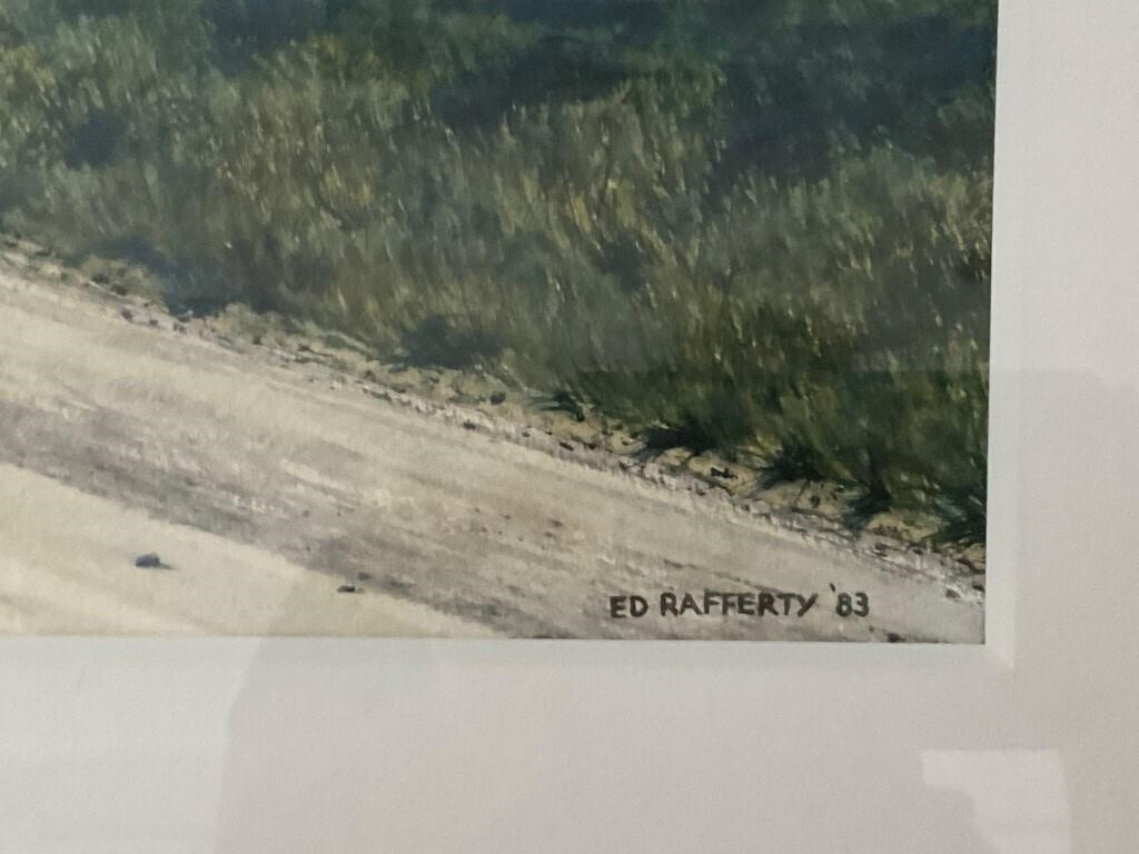 Ed Rafferty | Ed Rafferty 1983 Watercolor Painting (1983) | MutualArt