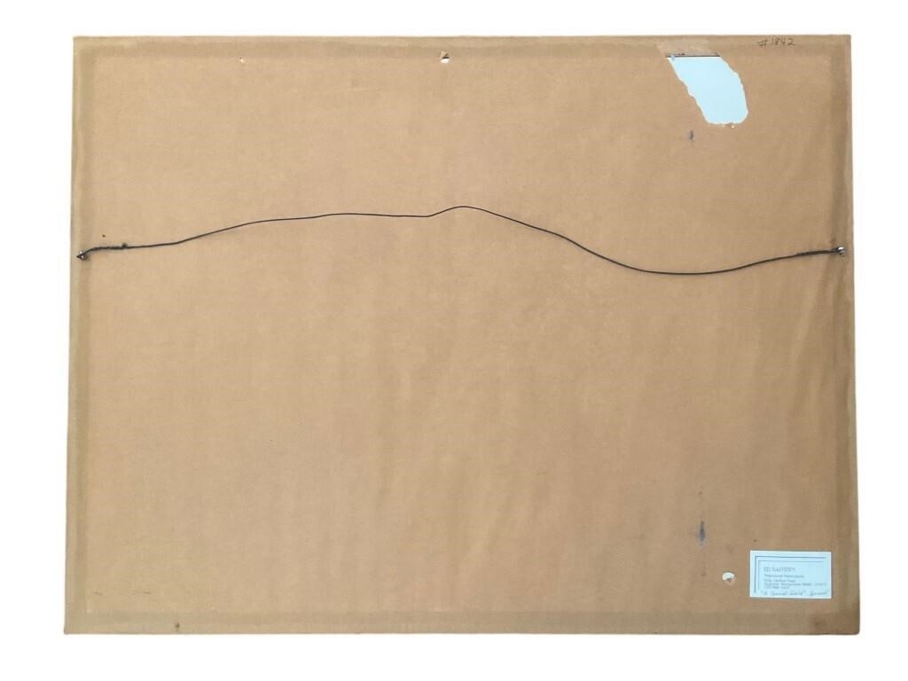 Ed Rafferty | Ed Rafferty 1983 Watercolor Painting (1983) | MutualArt