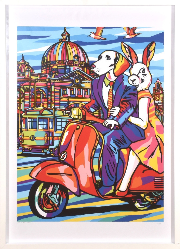 Gillie & Marc Schattner | Rabbit woman and Dogman spectacular Melbourne ...