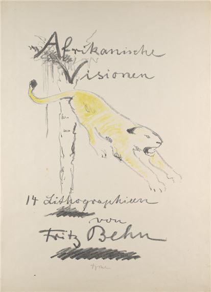 Afrikanische Visionen by Fritz Behn, 1914